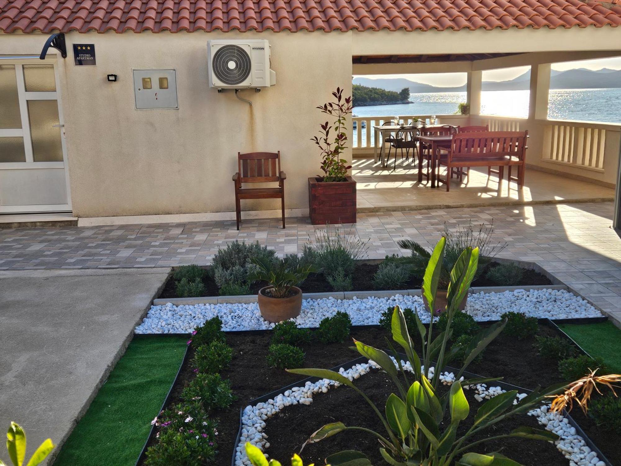 Apartments Melany Slano Exterior foto